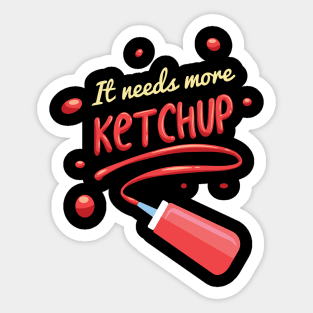 Ketchup Lover Sticker